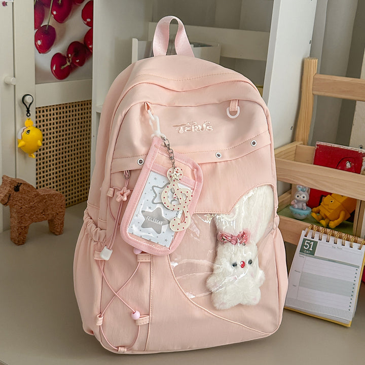Süßer Charakter-Themen-Transparenter Rucksack Karnz