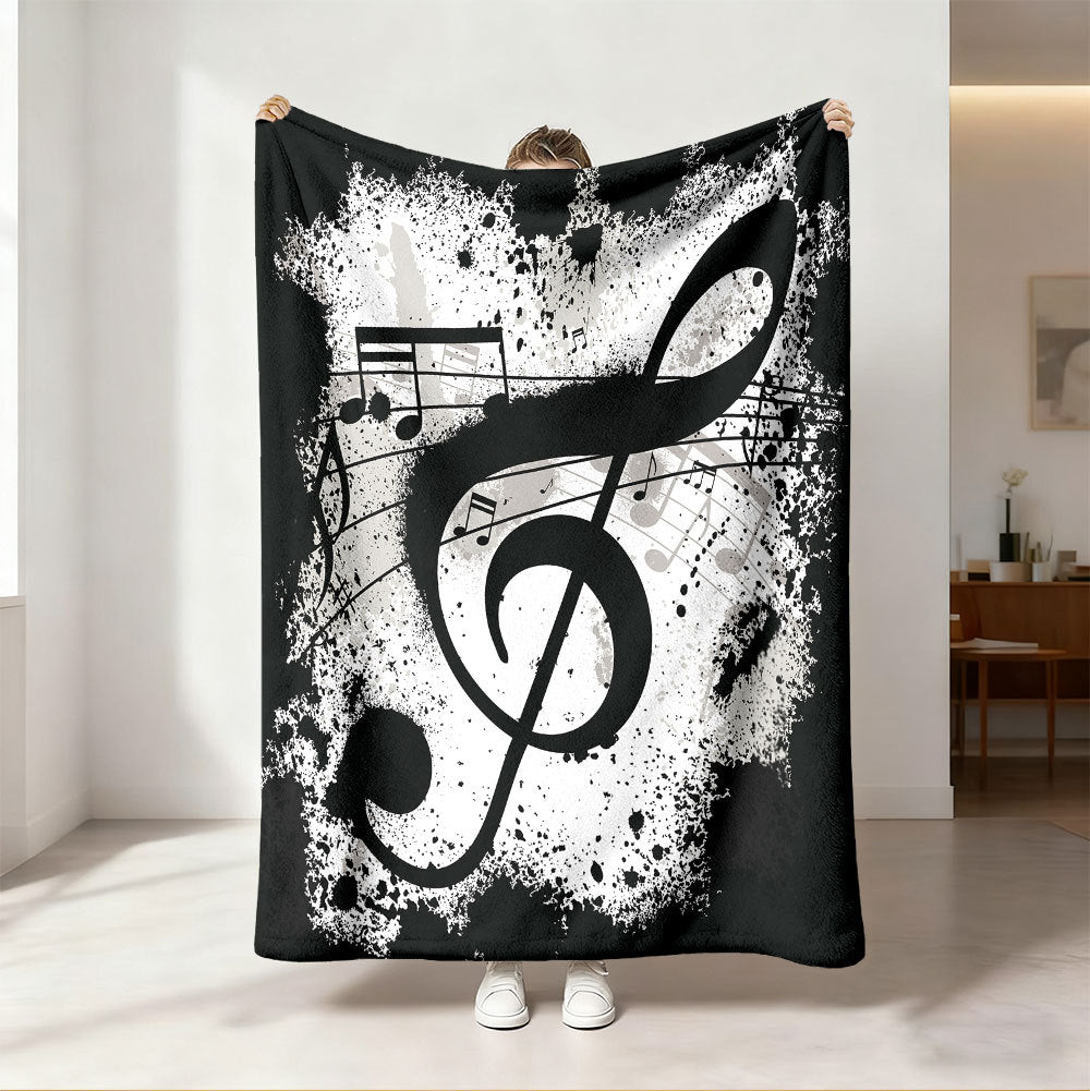 Musik-Themen Fleece-Decke