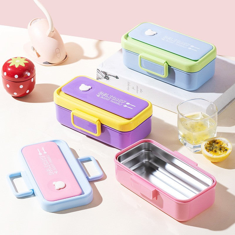 Edelstahl Multi-Compartment Lunchbox