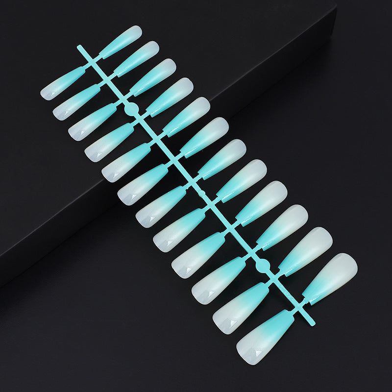 Kunstnägel im eleganten Ombre-Design Karnz