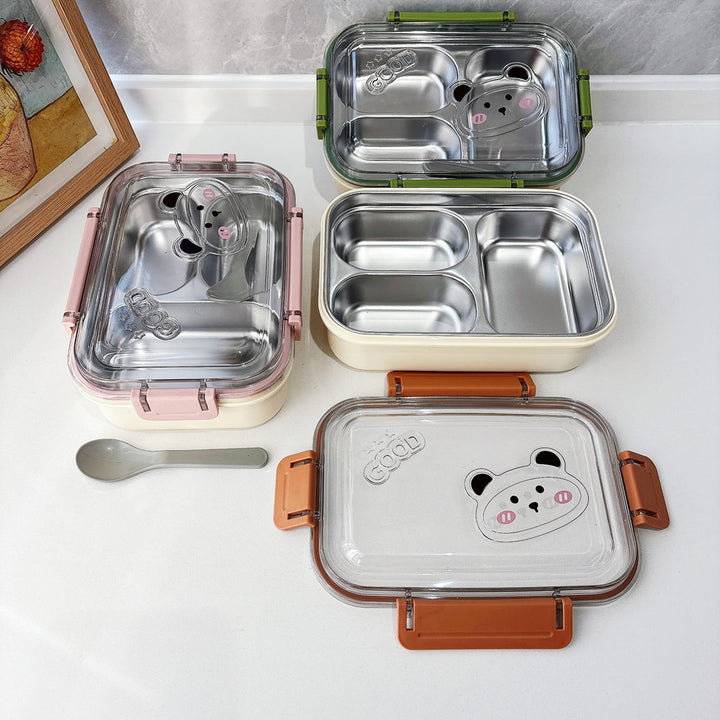 Spaßförmige Mehrbereich-Edelstahl-Lunchbox