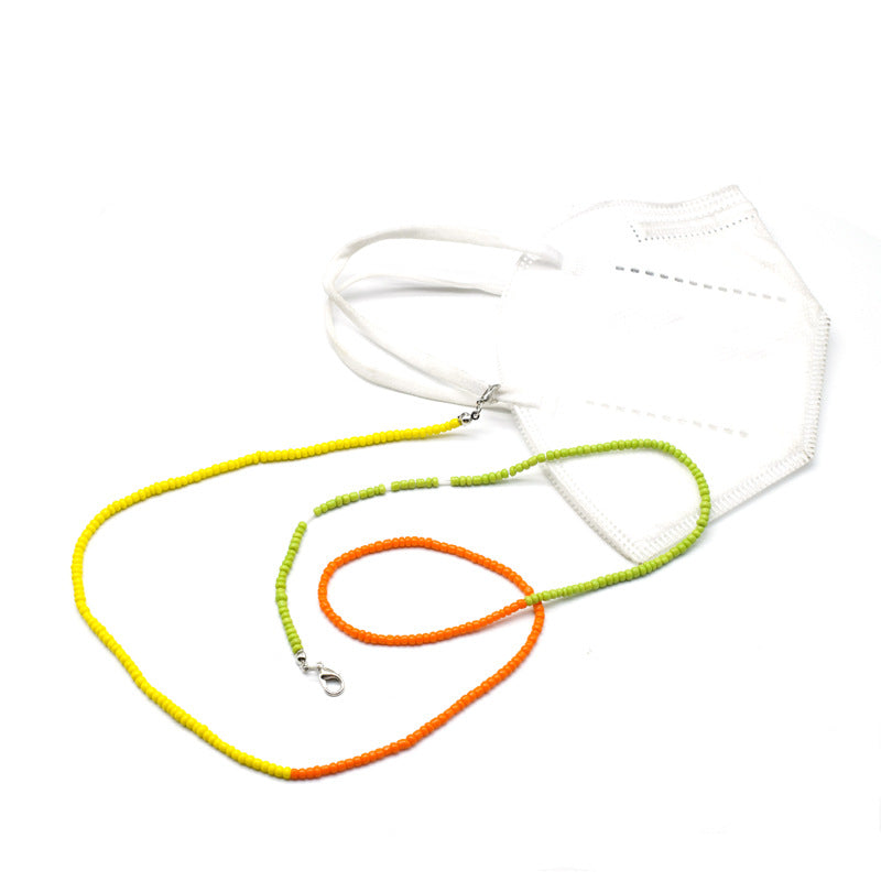 Bunte Perlen Brillen Kette Karnz   1786692312