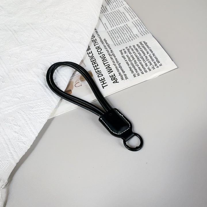 Premium Leder Schlüsselanhänger Halter Karnz