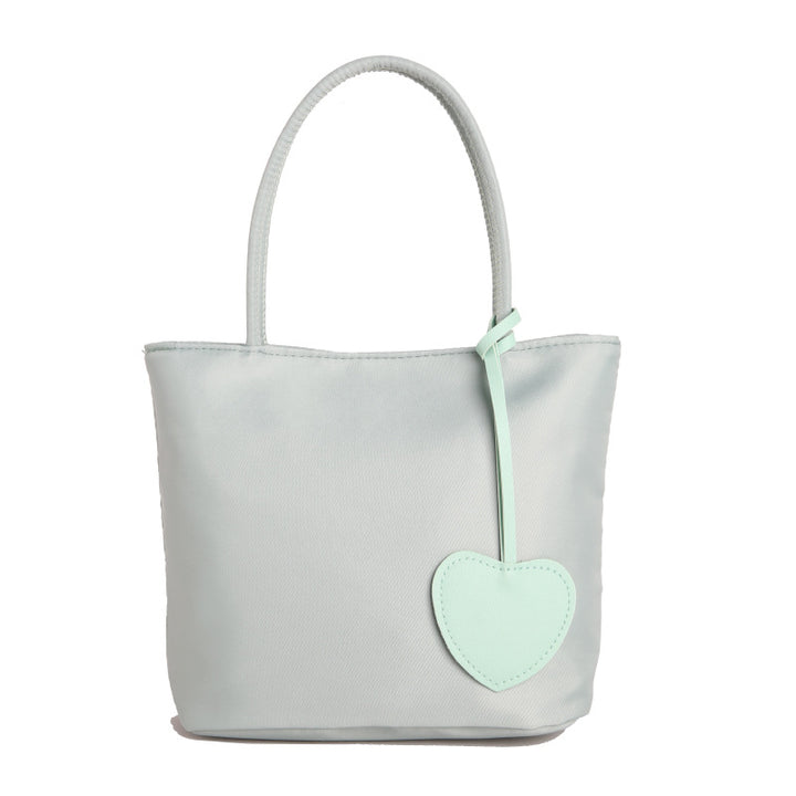 WoStylish Herz-geschmückte Alltags-Tote-Tasche Karnz