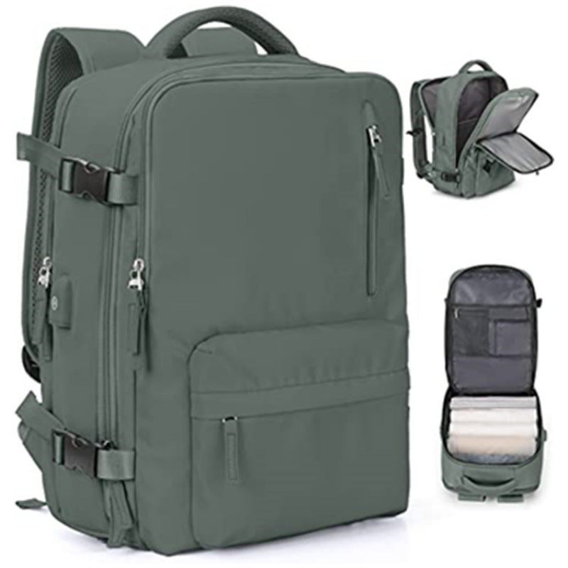 Multi-Fach Stilvoller Reise-Rucksack Karnz