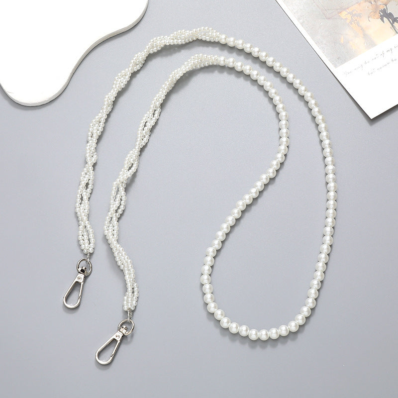 Elegante Perlen Brillenband Karnz
