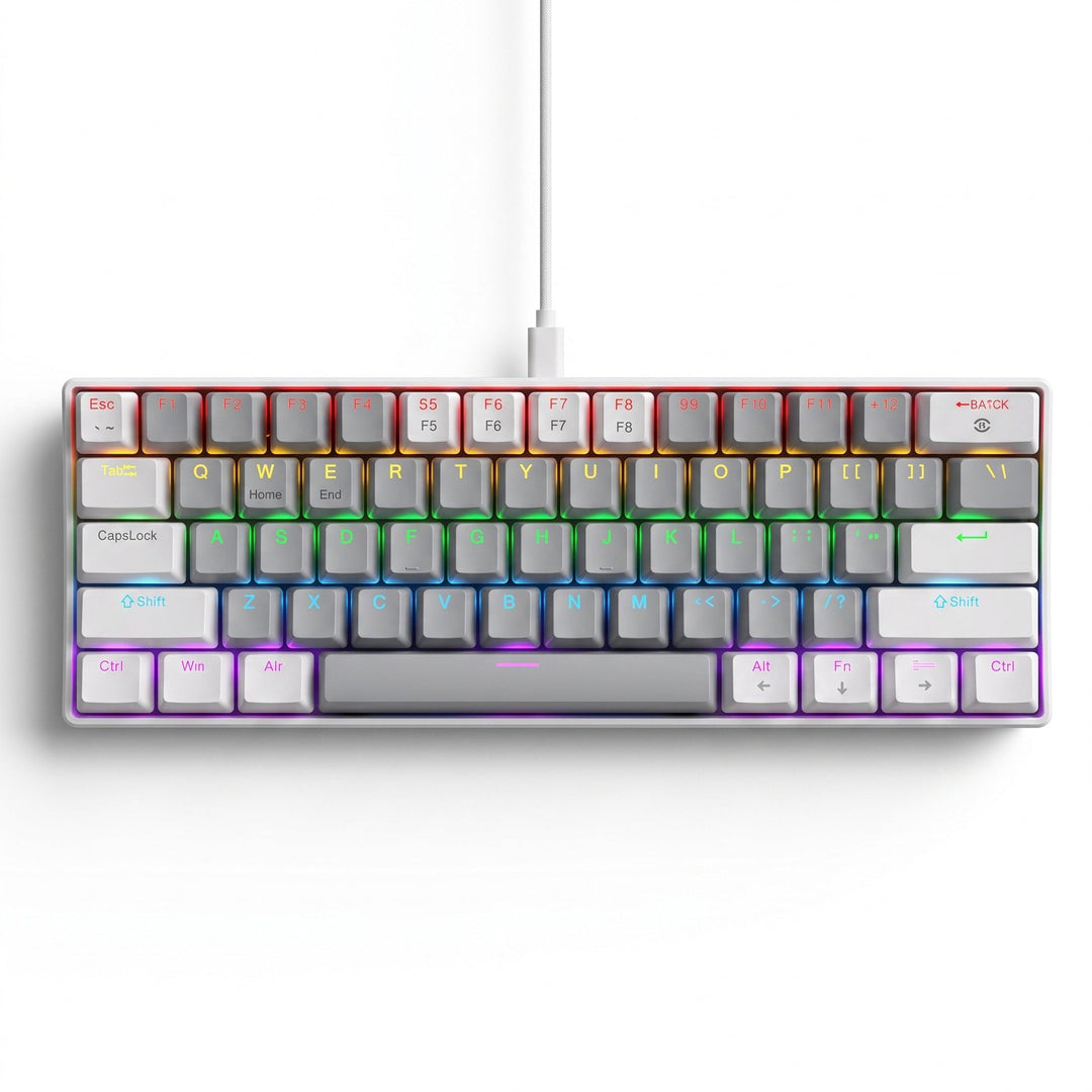 Kompakte kabelgebundene RGB mechanische Gaming-Tastatur Karnz