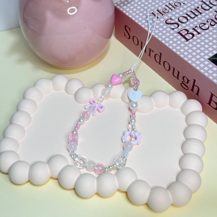 Charm Beaded Phone Halskette Karnz