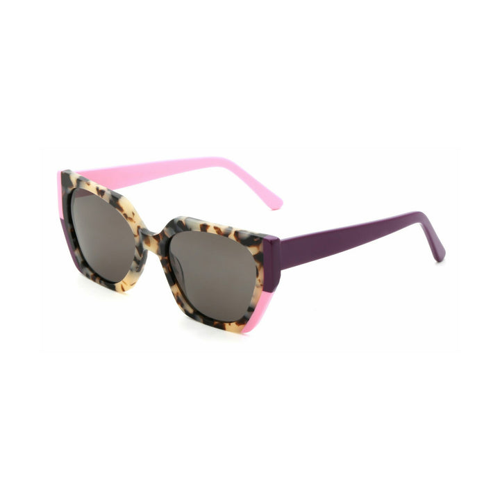 Damen Design-Sonnenbrille mit kantigem Rahmen und polarisierten Gläsern Karnz