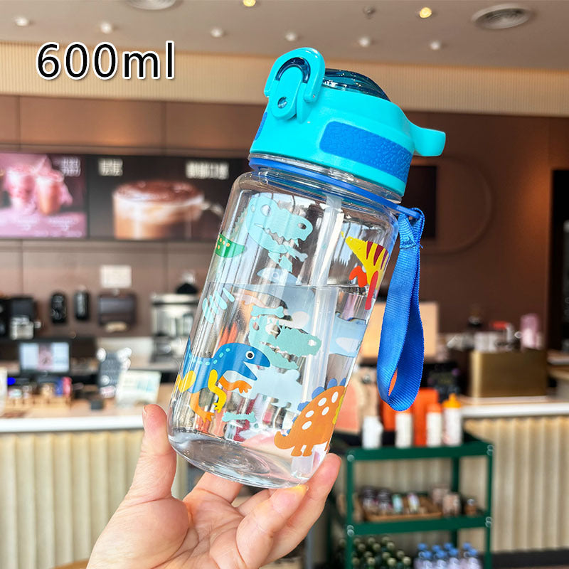 Damen Kindgerechte Trinkflasche mit Dinosaurier-Motiv Karnz