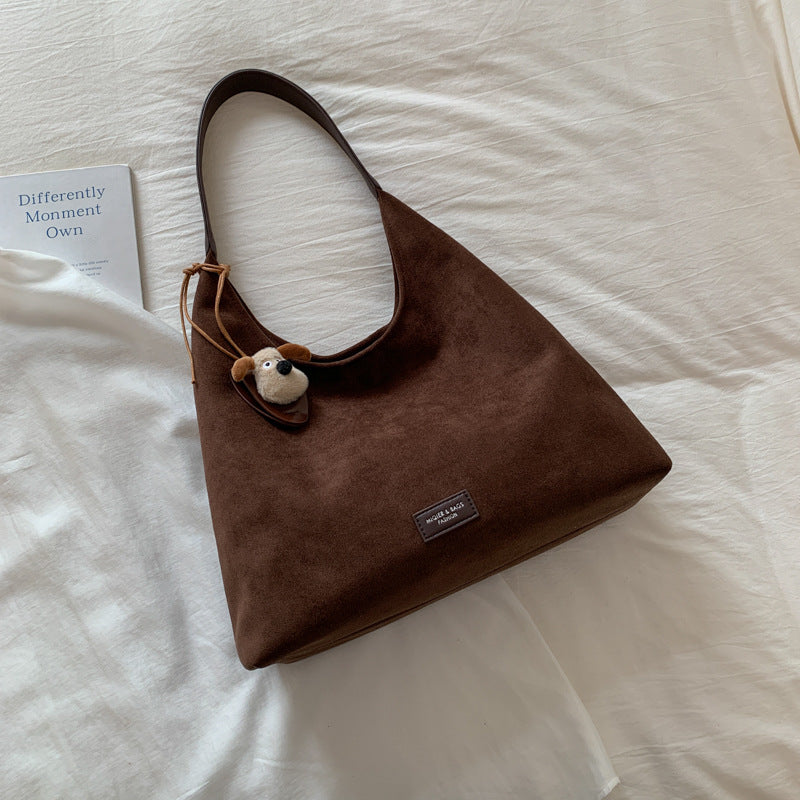 Weiches Wildleder Hobo Bag Karnz