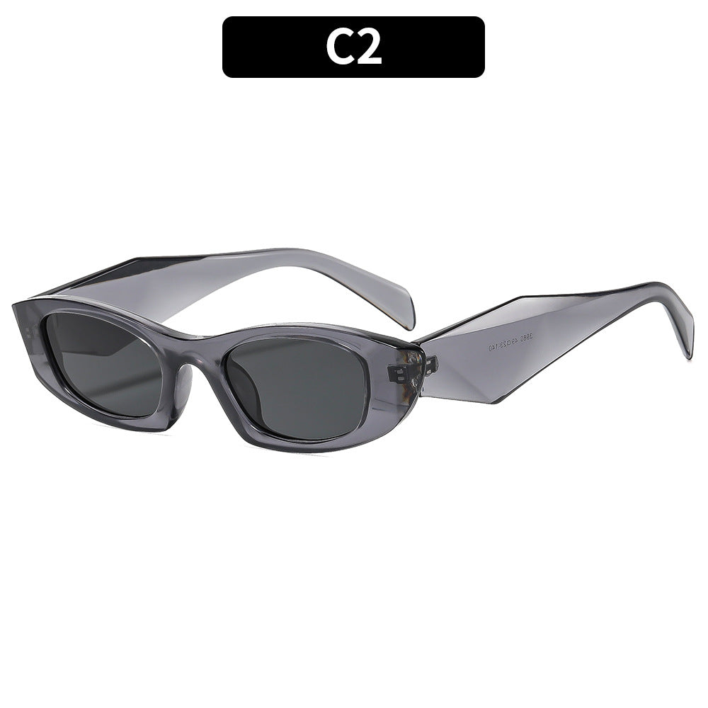 Futuristische Eckige Sonnenbrille