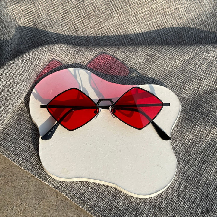Geometric Frame Sunglasses Karnz