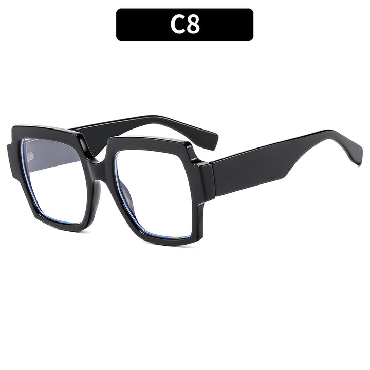 Futuristische künstlerische geometrische Sonnenbrille