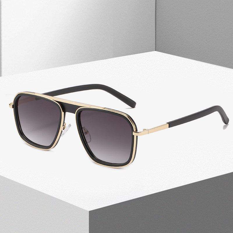 Damen Modische Sonnenbrille mit luxuriösem Metallrahmen und breitem UV-Schutz Karnz
