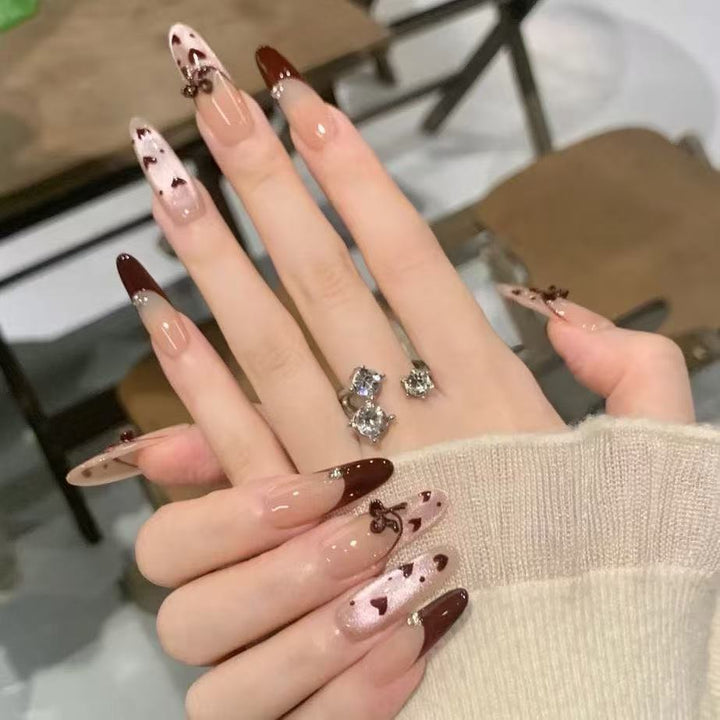 Künstlerische Französische Spitze Nail Art