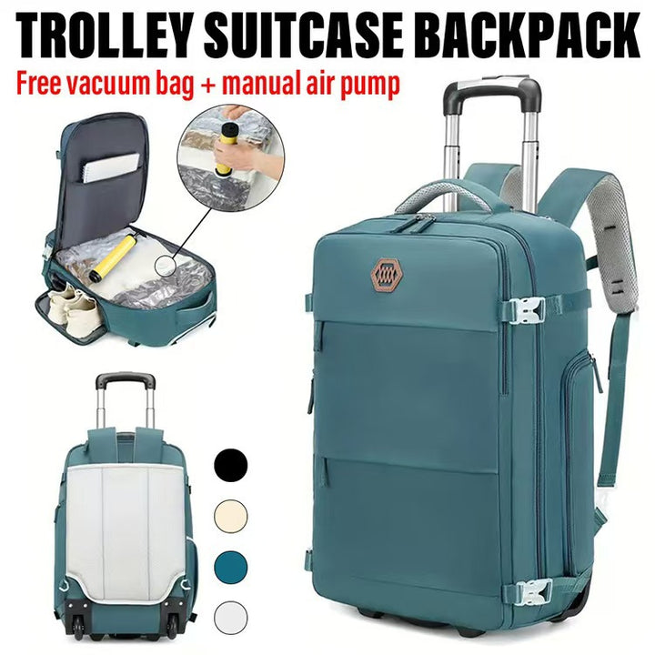 Vielseitiger Trolley Rucksack Koffer