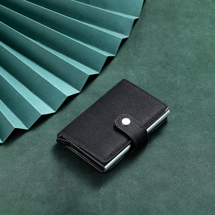 RFID-Blockierende Leder-Kartenhalter Karnz