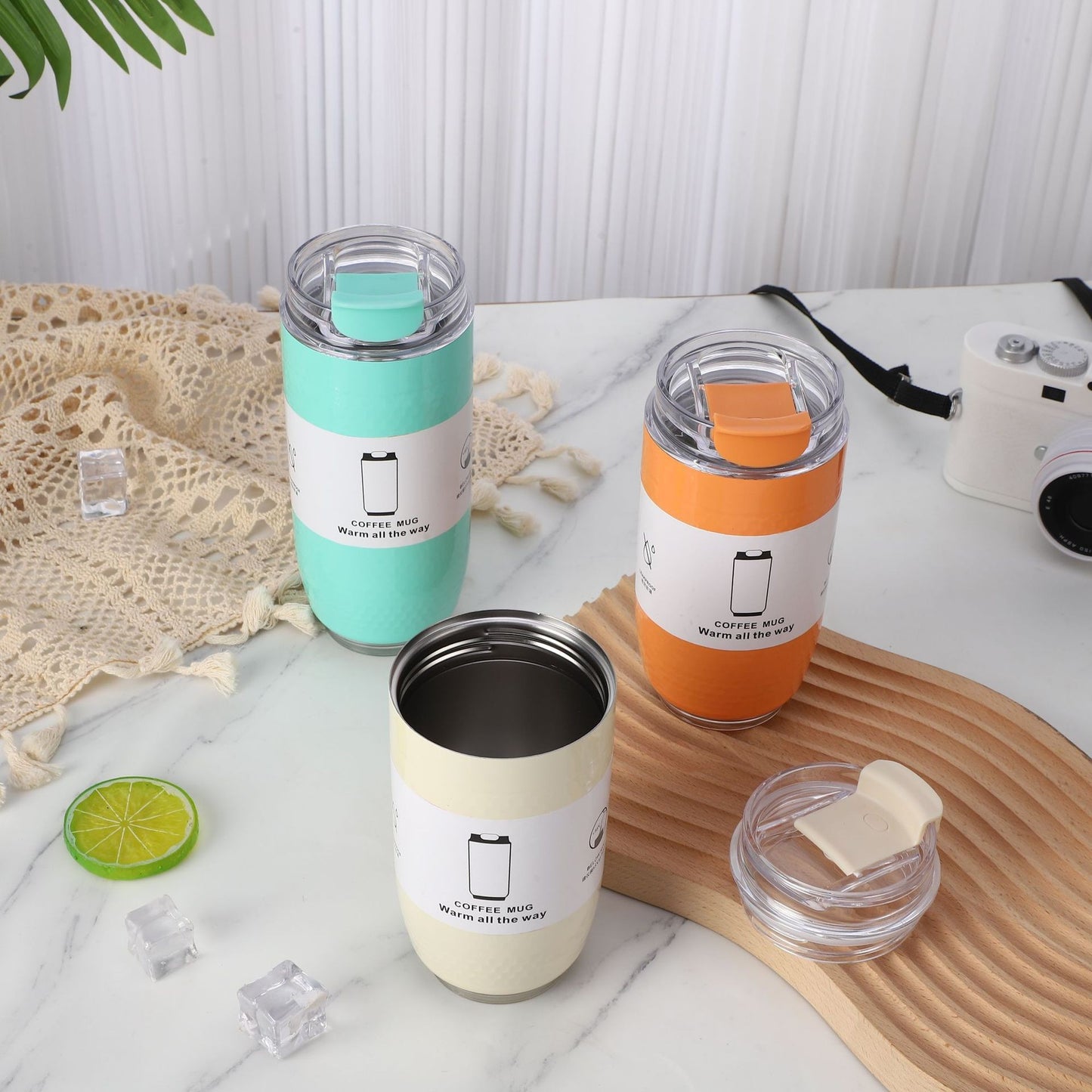 Damen Isolierte Kaffeetasse Karnz