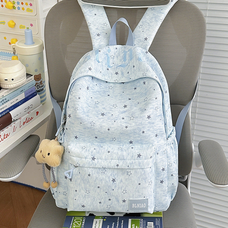Stylische leichte Rucksack mit Sternmuster Karnz