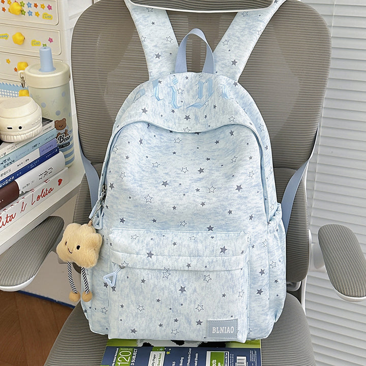 Stylische leichte Rucksack mit Sternmuster Karnz
