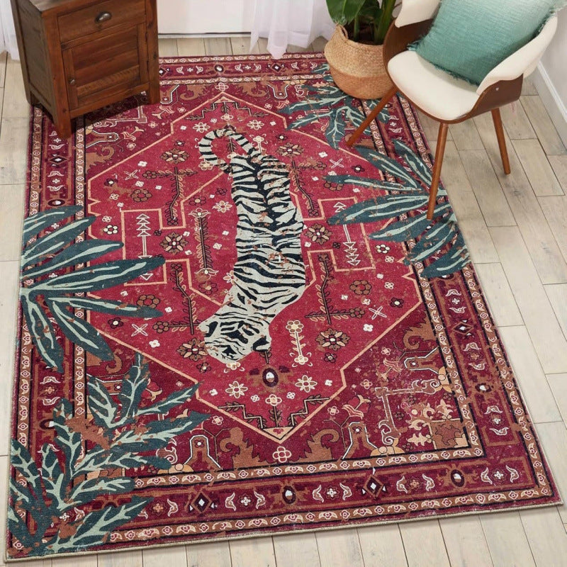 Dekorativer Tiger Teppich