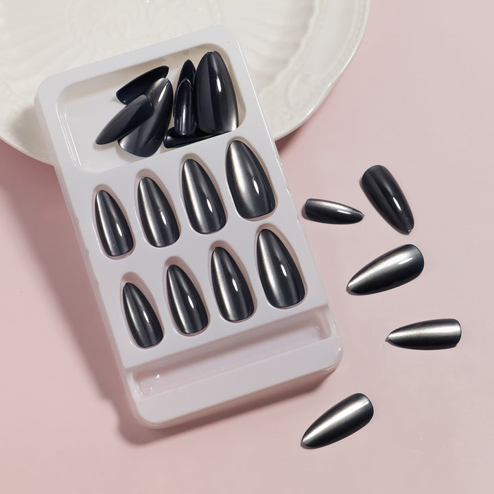 DIY Mandel-förmiger Press-On Nagel Set Karnz
