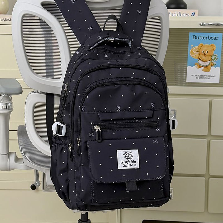 Verspielter Mehrfach-Taschen Rucksack