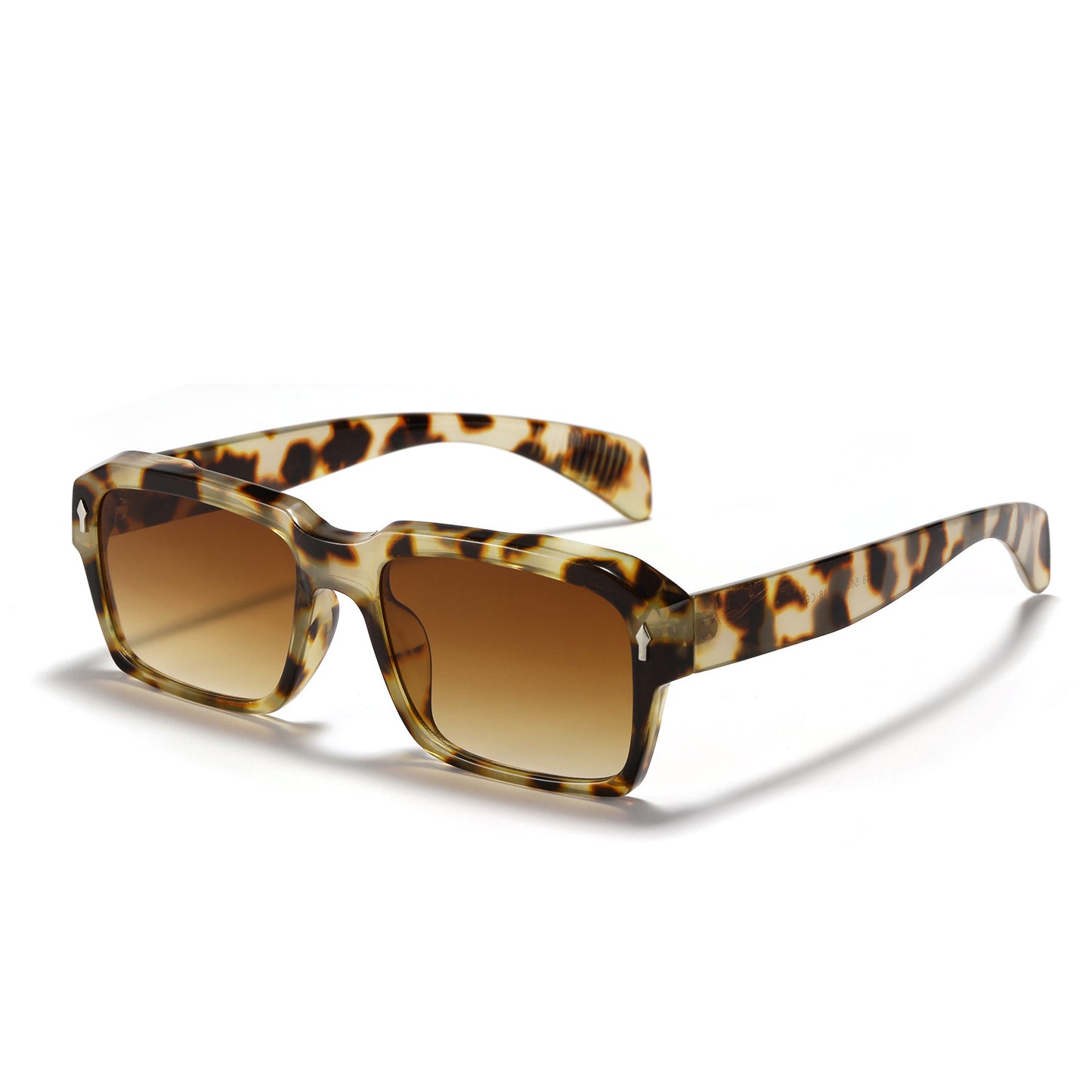 Damen modische quadratische Sonnenbrille mit robustem Rahmen Karnz