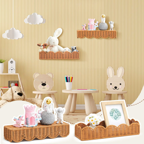 Rattan Wandregal Karnz