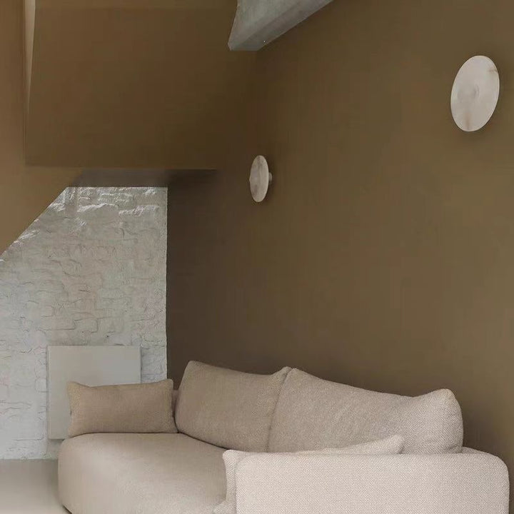 Elegante Marmor Wandleuchte