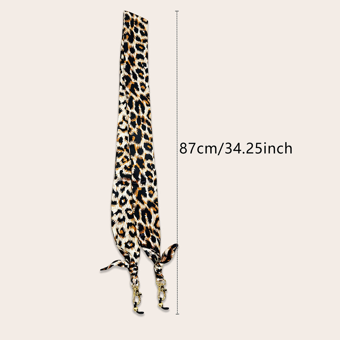 Stilvolle Leopardenmuster Brillenband Karnz