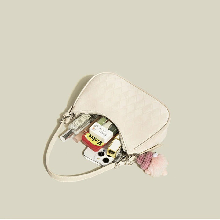 Stilvolle gesteppte Hobo-Tasche Karnz