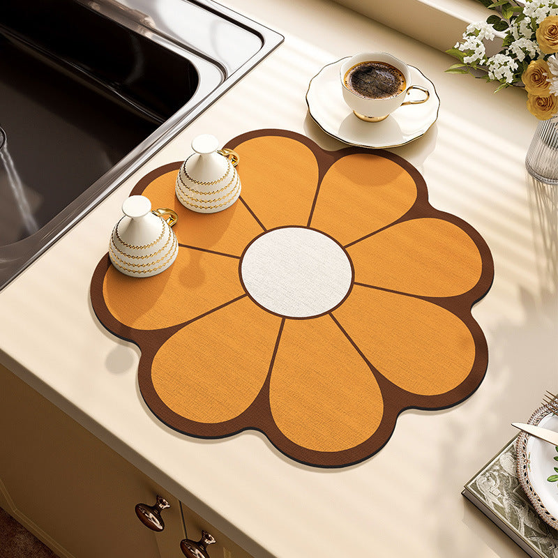 Dekoratives blumenförmiges Tischset Karnz