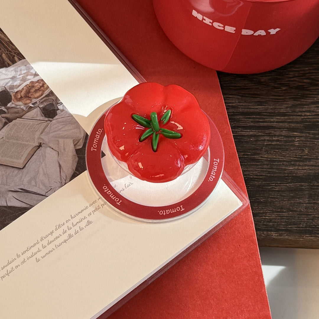 Dekorativer Kühlschrankmagnet im Tomaten-Design Karnz