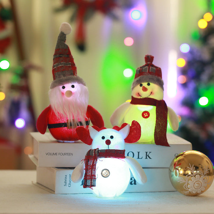 Dekorative Weihnachtsmann Figur Karnz