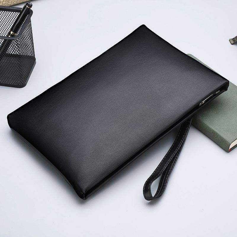 Premium Soft Fauxleder Reißverschluss Tasche Karnz