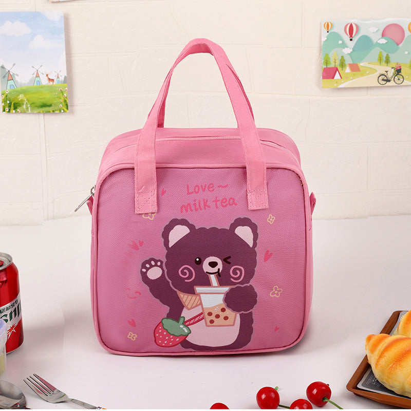 Kinder Isolierte Bären-Themen Lunch Tasche Karnz