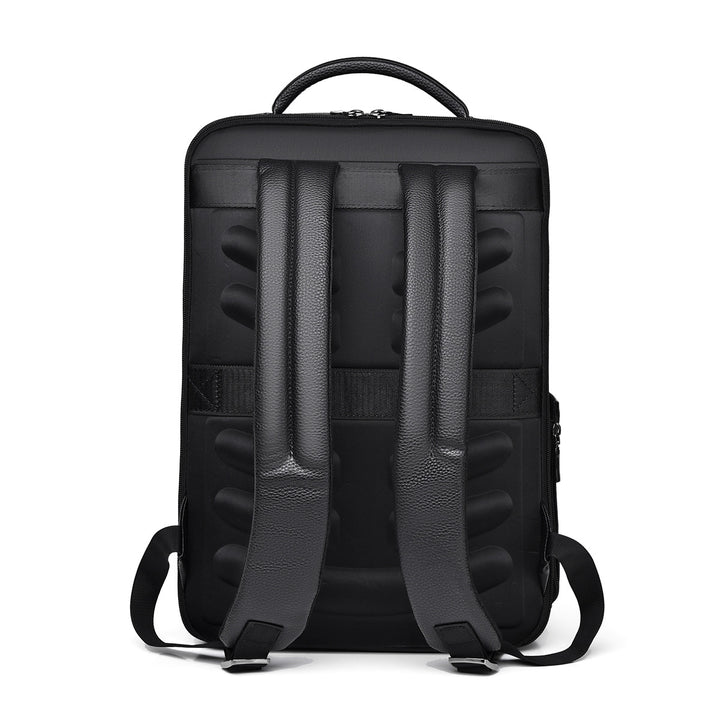 Schlanker Leder Laptop Rucksack Karnz