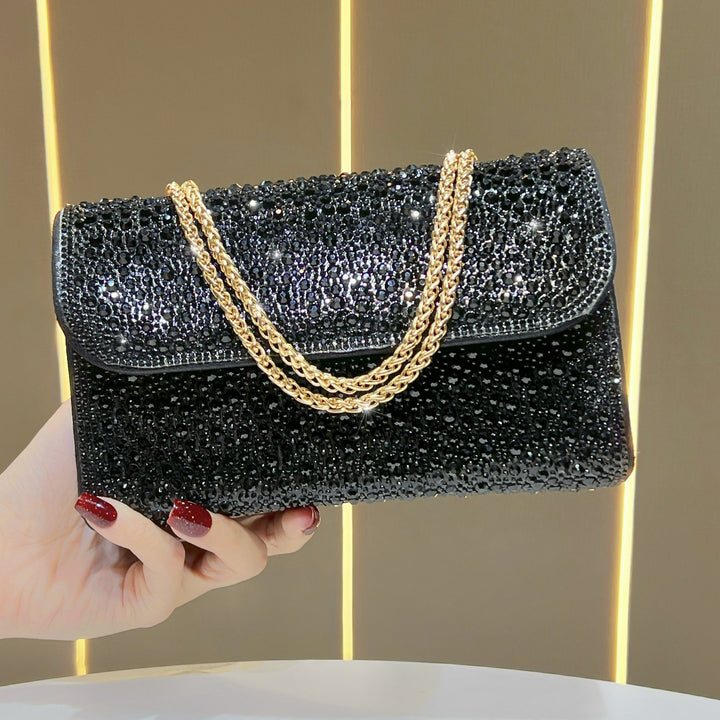Rhinestone-besetzte Abend-Clutch