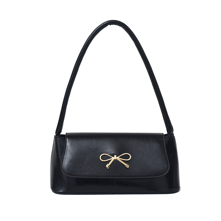 Elegante Bow-Detail Handheld Handtasche