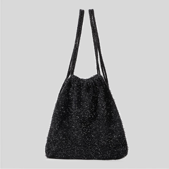 Leichte gestreifte Häkel-Tasche
