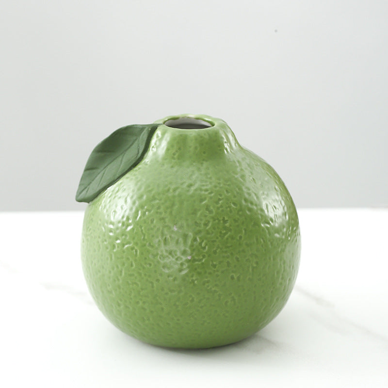 Verspielte Keramische Obst-förmige Vase Karnz