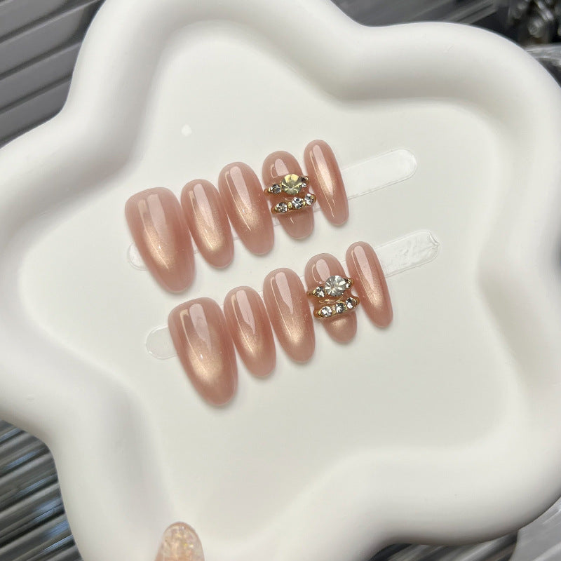 Glamouröse Stiletto Press-On Nagelkunst Set