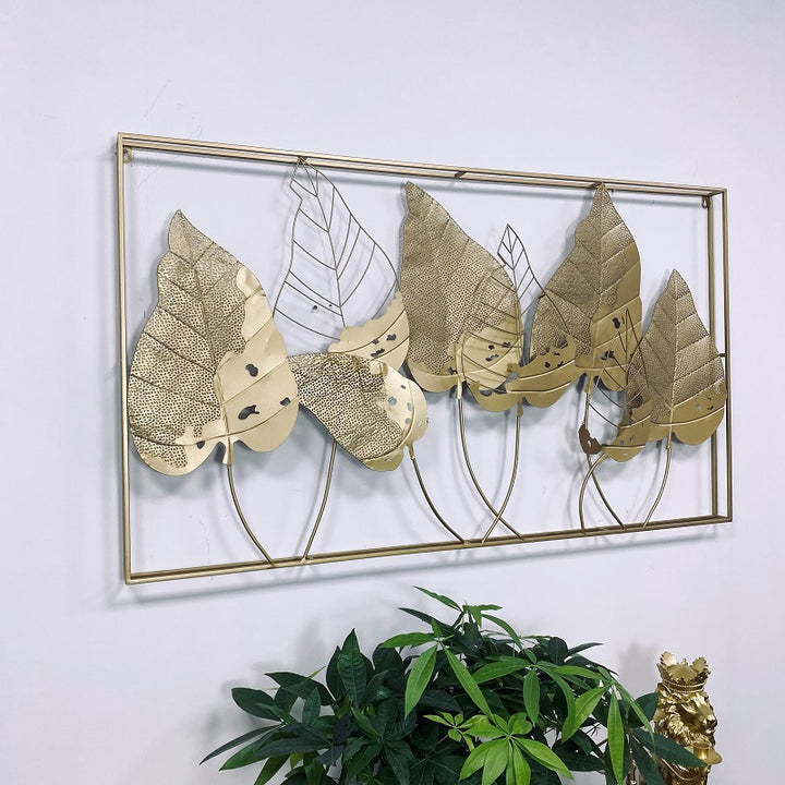 Dekorative Metallblatt-Wandkunstskulptur Karnz 1789208555