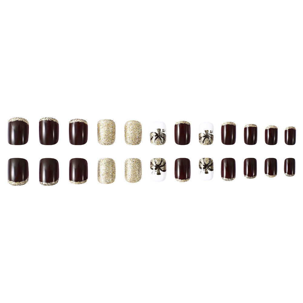 Halloween-Themen Gel-Nagelkunst Set Karnz