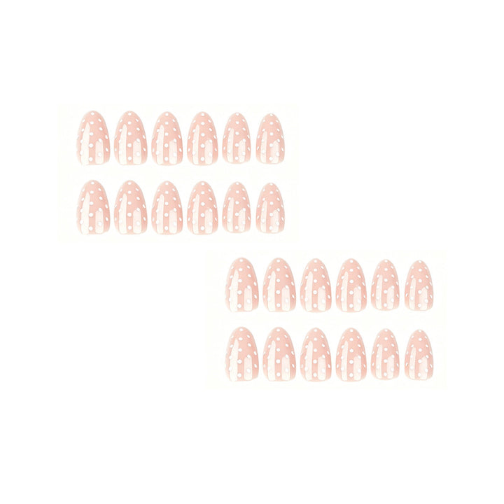 Elegante mandelförmige Nagelkunstverzierungen Karnz 1789915539