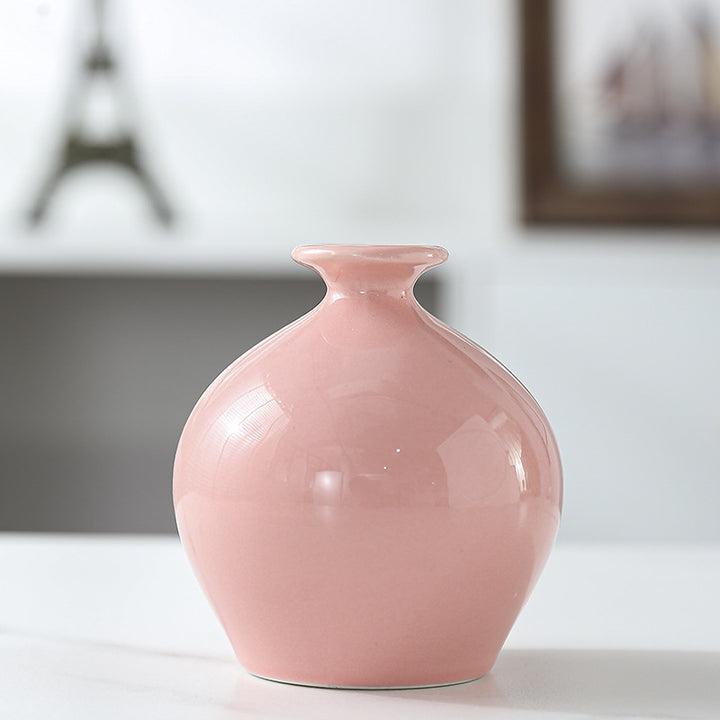 Elegante keramische Kunsthandwerk Vase Karnz