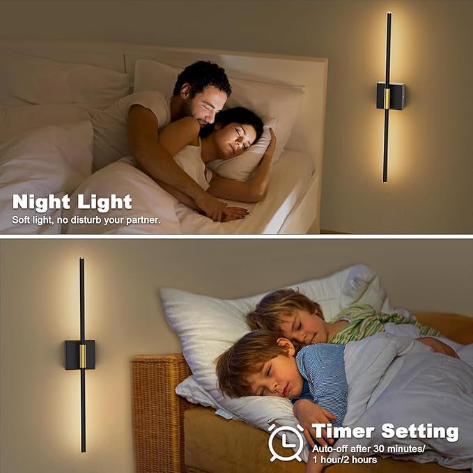 Minimalistische LED-Wandlampe