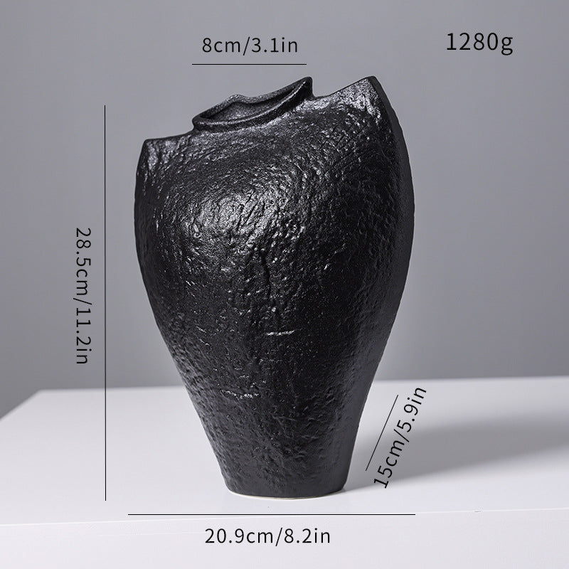 Abstrakte dekorative Keramikvase Karnz